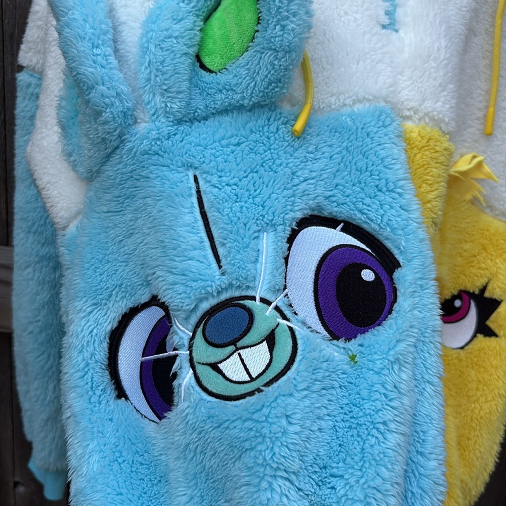 Disney small character fleece hoodie. NWOT!! - Picture 5 of 8